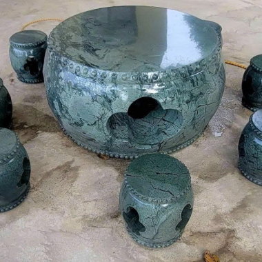 Mẫu chân cột đá tròn bền đẹp nhất hiện nay