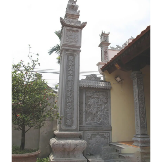 Điêu Khắc Cột Trồng 