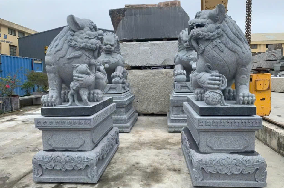 Tượng Sư Tử Đá Phong Thủy