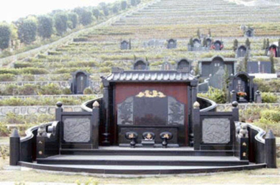 Bia mộ người Hoa đẹp