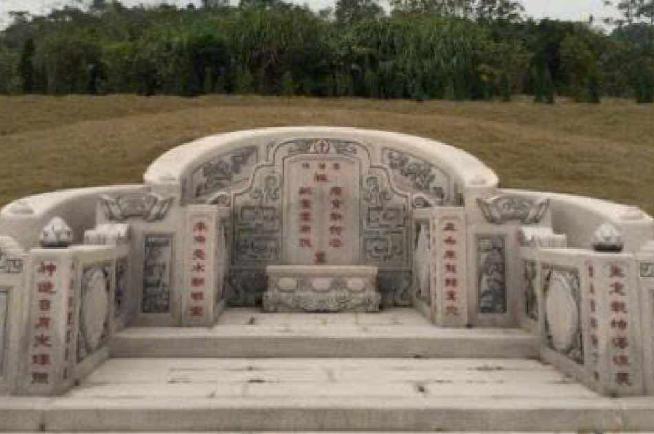 Bia mộ người Hoa đẹp
