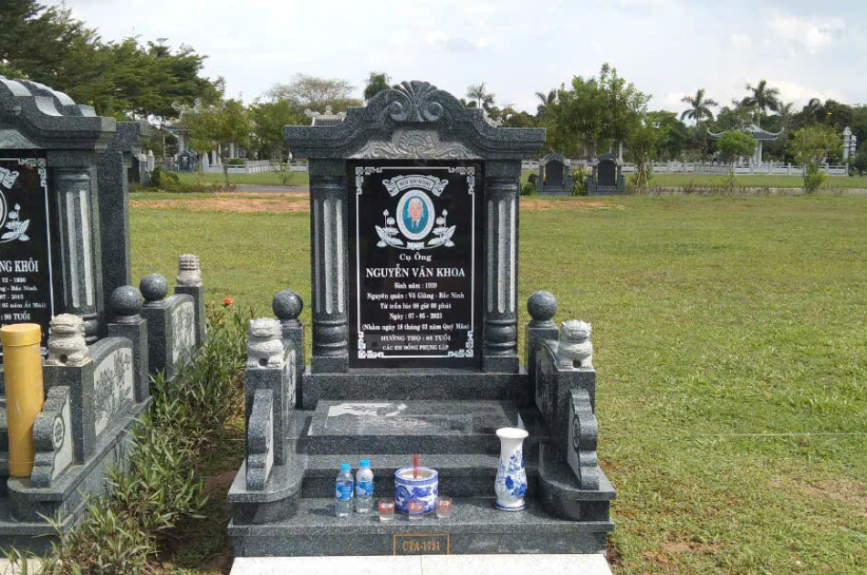 Bia Mộ Cải Táng