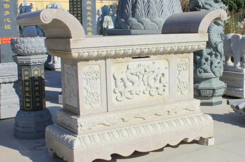 Stone Incense Burner Carving in Thai B